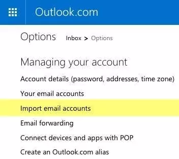 nhập email Outlook - Mẹo công nghệ trực tuyến nhập email Outlook