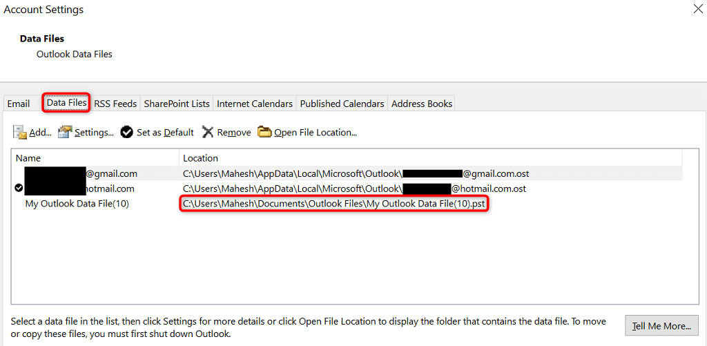 6 cách hàng đầu để sửa-outlook-error-0x8004010f-1-nén - Help Desk Geek 6 cách khắc phục lỗi Outlook (0x8004010f) hàng đầu hình 2