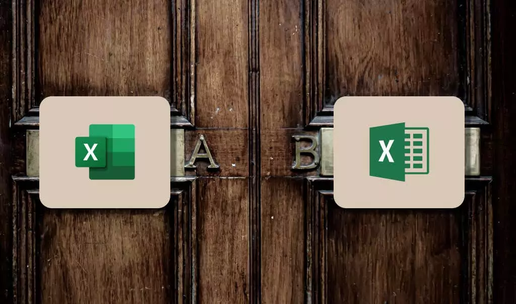 - Bàn trợ giúp Geek Một hình ảnh có sẵn với các biểu tượng Excel.