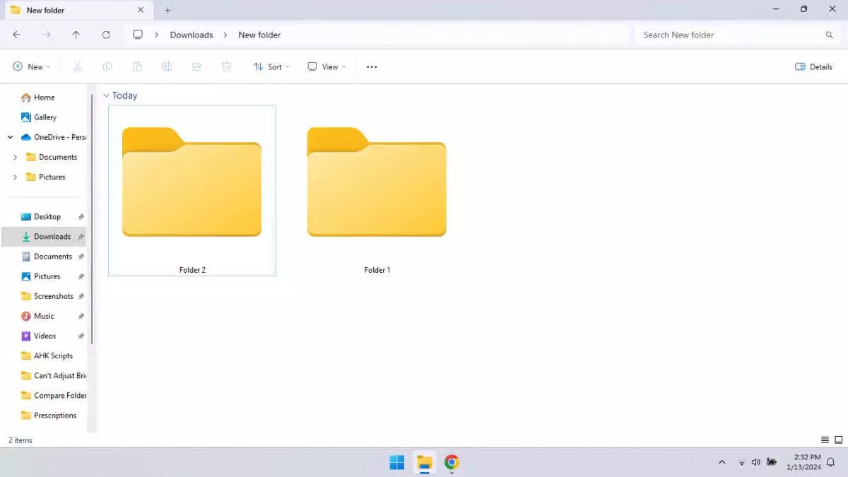 cách so sánh hai thư mục hoặc thư mục trong windows-1 được nén - Help Desk Geek Hai thư mục cạnh nhau trong Windows