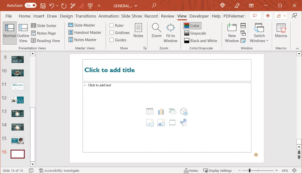 - Bàn trợ giúp Geek Cách tạo phụ lục trong PowerPoint ảnh 3