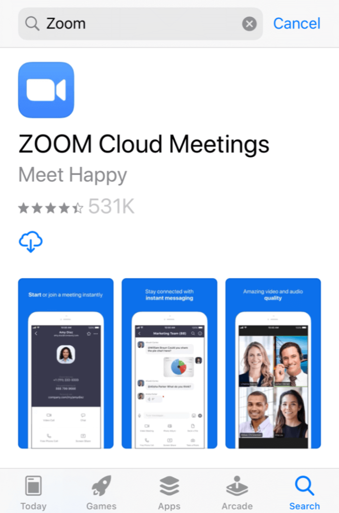 ios-zoom-app - Mẹo kỹ thuật trực tuyến Cài đặt lại Zoom trên Linux ảnh 3