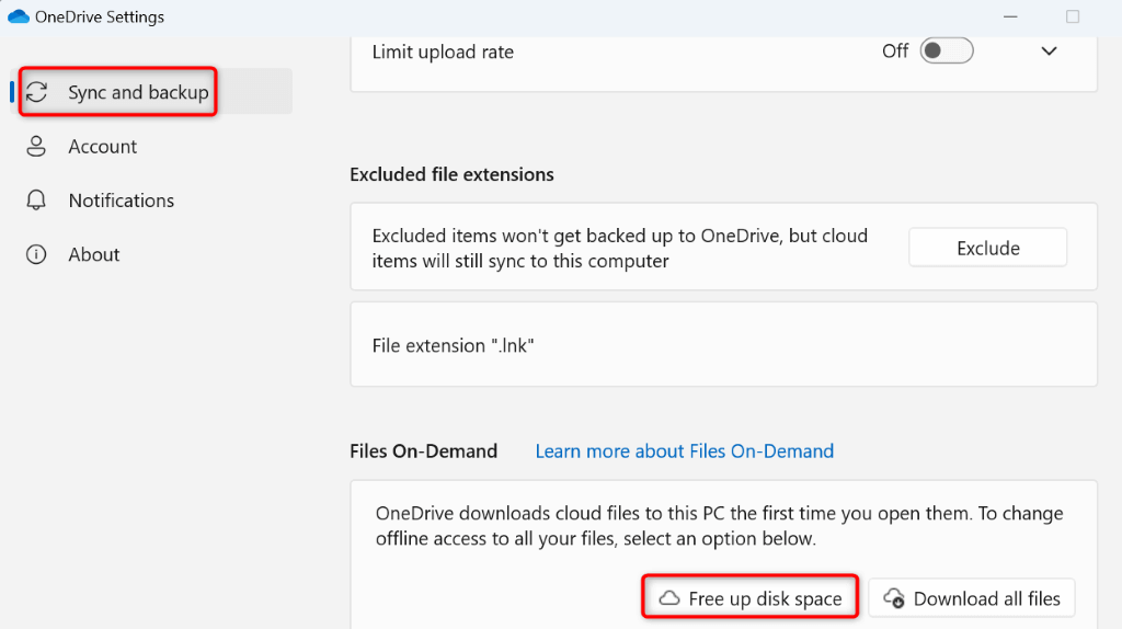 - Bàn trợ giúp Geek Xoay Off Hình ảnh tính năng Tệp theo yêu cầu của OneDrive