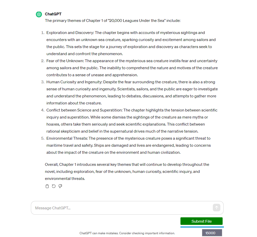 Cách tải tài liệu Word hoặc PDF lên ChatGPT 7 Đặt câu hỏi ChatGPT về file