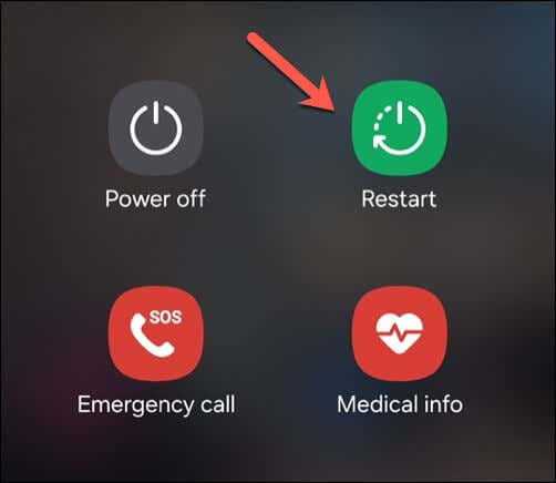Cách khắc phục lỗi "Giao diện người dùng hệ thống không phản hồi" trên Android 2 Buộc khởi động lại hình ảnh thiết bị của bạn