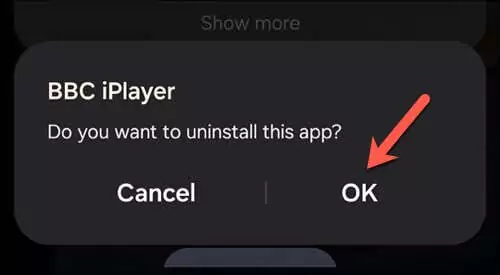 Cách khắc phục lỗi "Giao diện người dùng hệ thống không phản hồi" trên Android 13 Đặt lại hình ảnh dữ liệu và bộ nhớ cache của ứng dụng 6