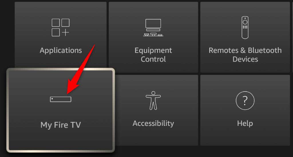 Màn hình chính của Amazon Fire Stick không tải? 9 cách khắc phục 8 Đặt lại hình ảnh Fire TV Stick của bạn