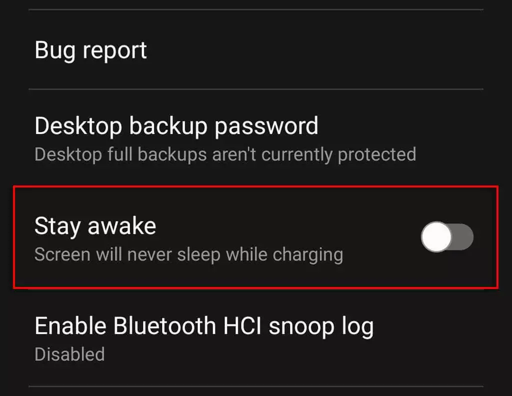 Cách dừng màn hình điện thoại Android của bạn quay Off 11 Sử dụng hình ảnh Tùy chọn nhà phát triển Android 5