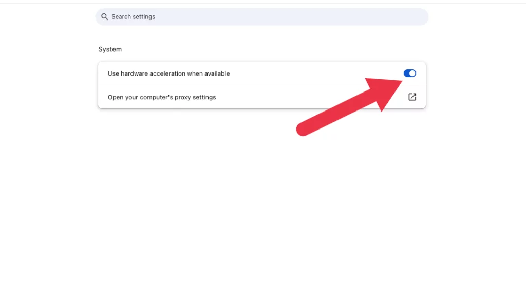 Cách giảm mức sử dụng CPU cao của Chrome 11 Xoay Off Hình ảnh tăng tốc phần cứng