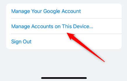 Cách xóa tài khoản Google khỏi Chrome 8 Cách xóa tài khoản Google khỏi Chrome (iOS và Android) hình 3