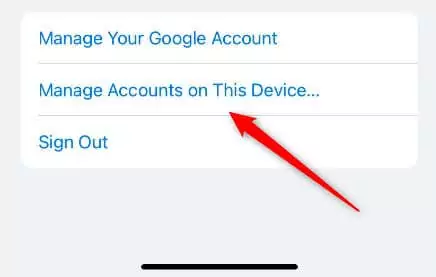 Cách xóa tài khoản Google khỏi Chrome 8 Cách xóa tài khoản Google khỏi Chrome (iOS và Android) hình 3