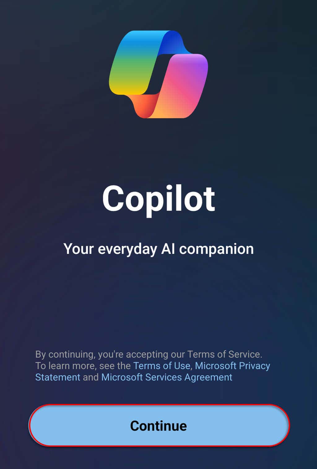 Cách sử dụng Microsoft Copilot trên Android và iPhone 2 Cách cài đặt và sử dụng Microsoft Copilot trên Android hoặc iPhone image