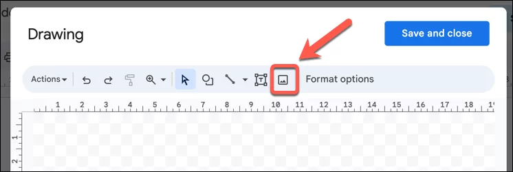 Cách lật hình ảnh trong Google Docs 4 Sử dụng Công cụ Vẽ trong Google Docs hình 2