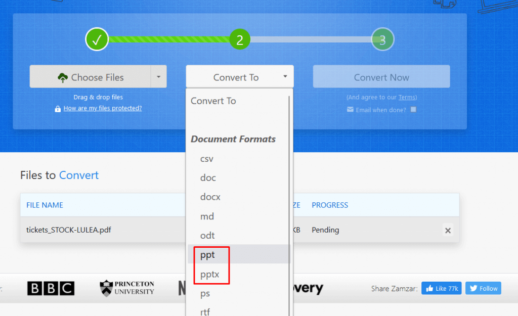 Cách chuyển đổi PDF sang bản trình bày Google Slides 12 Chuyển đổi PDF sang PowerPoint bằng Công cụ trực tuyến miễn phí image 2