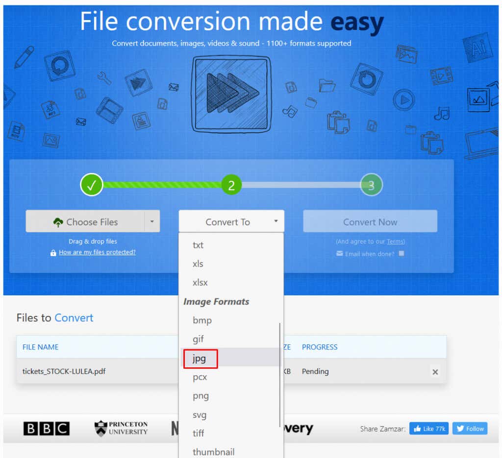 Cách chuyển đổi PDF sang bản trình bày Google Slides 18 Chuyển đổi PDF thành hình ảnh 4