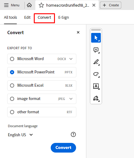 Cách chuyển đổi PDF sang bản trình bày Google Slides 15 Chuyển đổi PDF thành hình ảnh