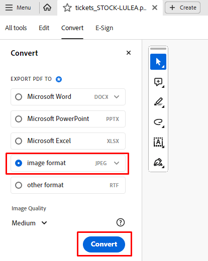 Cách chuyển đổi PDF sang bản trình bày Google Slides 16 Chuyển đổi PDF thành hình ảnh 2