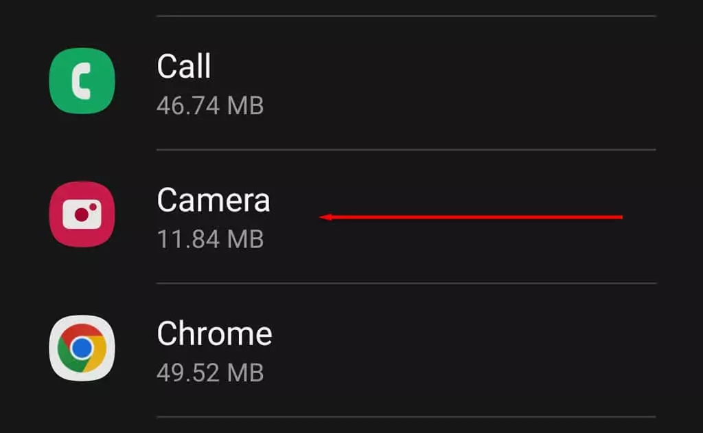 Camera lùi của Android không hoạt động? 10 cách khắc phục 12 Xóa hình ảnh bộ nhớ cache của ứng dụng 2