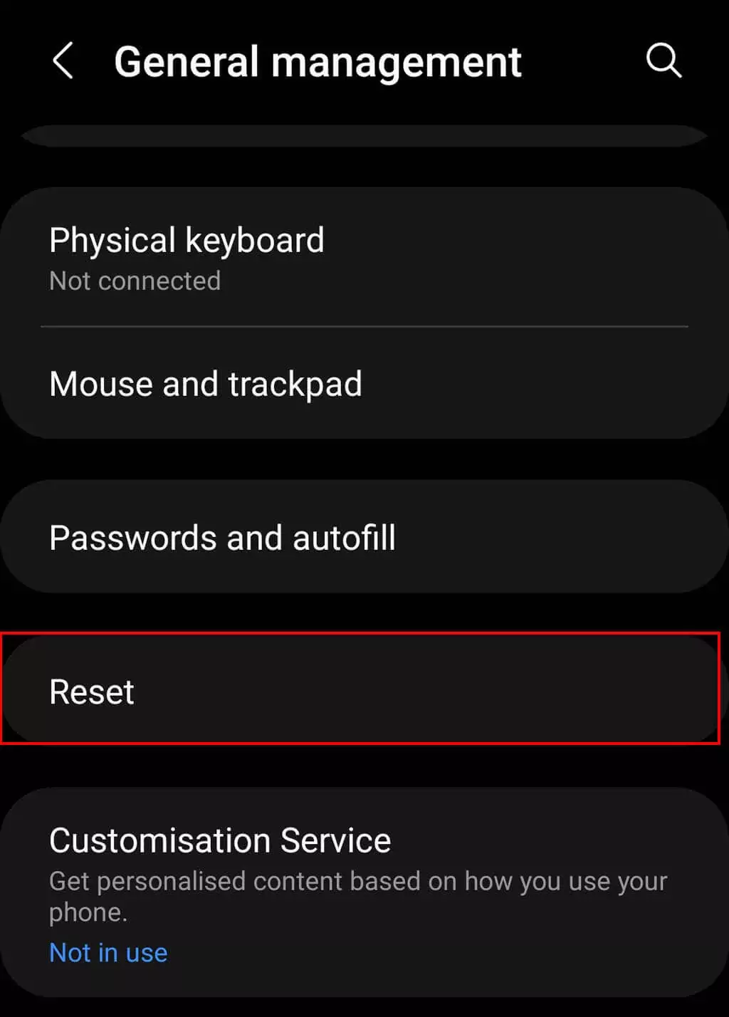 Camera lùi của Android không hoạt động? 10 cách khắc phục 20 Thực hiện Khôi phục cài đặt gốc hình ảnh 2