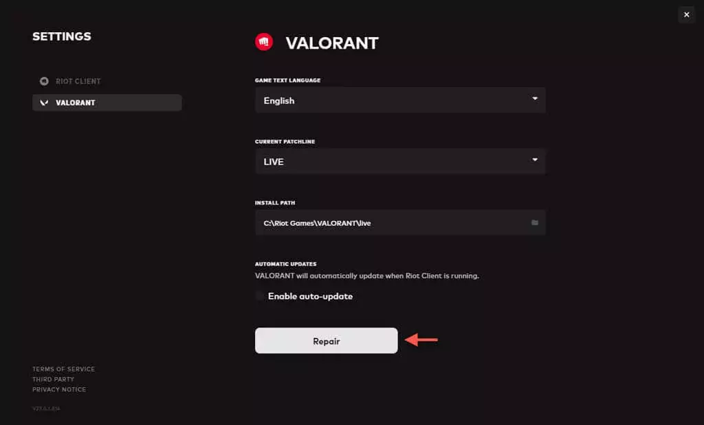 Valorant không khởi chạy hoặc hoạt động trong Windows 11? 12 cách khắc phục 12 Valorant không khởi chạy hoặc hoạt động trong Windows 11? 12 Cách Sửa Ảnh 10