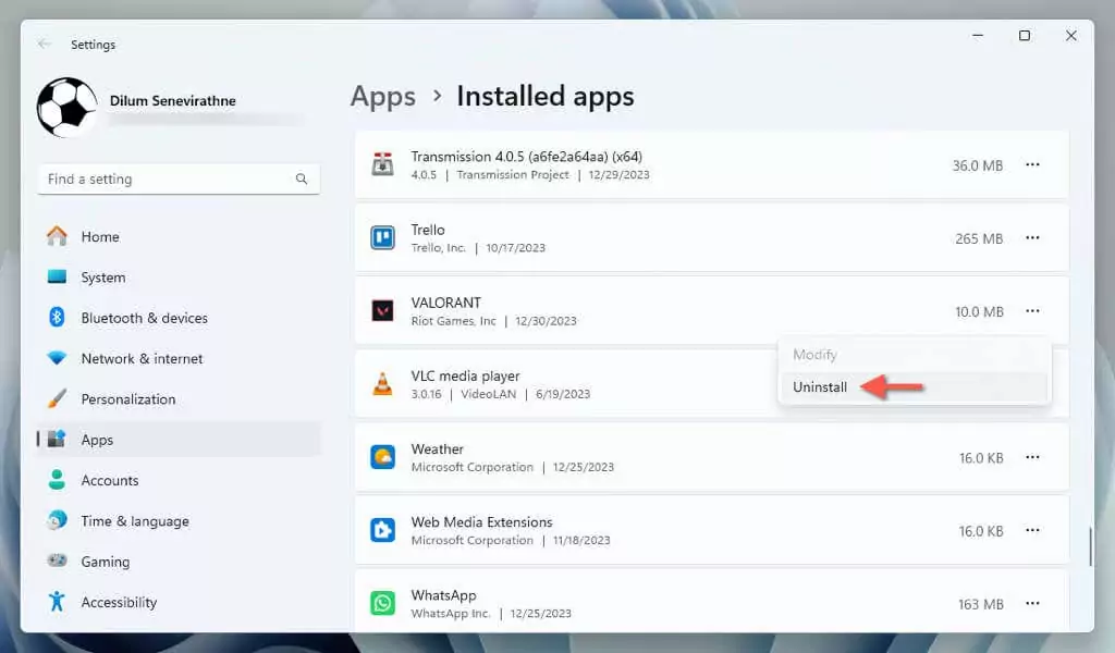 Valorant không khởi chạy hoặc hoạt động trong Windows 11? 12 cách khắc phục 13 Valorant không khởi chạy hoặc hoạt động trong Windows 11? 12 Cách Sửa Ảnh 11