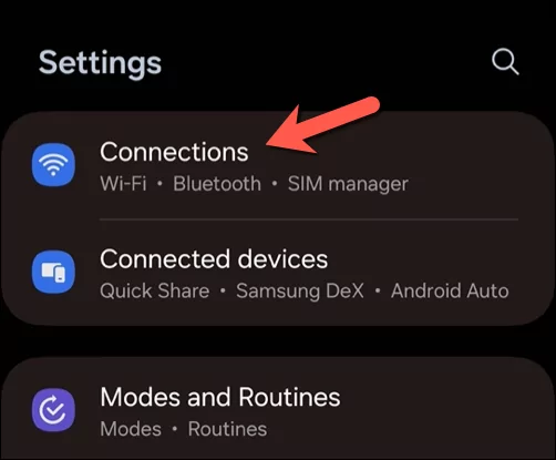 tại sao điện thoại của tôi không cho phép tôi thực hiện cuộc gọi-android-ott-3 bị nén - Mẹo công nghệ trực tuyến trong Settings menu, hãy nhấn vào Kết nối. - tại sao điện thoại của tôi không cho phép tôi thực hiện cuộc gọi-android-ott-3-nén