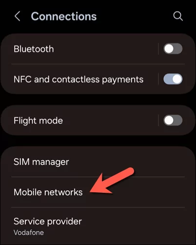 tại sao điện thoại của tôi không cho phép tôi thực hiện cuộc gọi-android-ott-4 bị nén - Mẹo công nghệ trực tuyến Trong menu Kết nối, nhấn vào mạng di động. - tại sao điện thoại của tôi không cho phép tôi thực hiện cuộc gọi-android-ott-4-nén