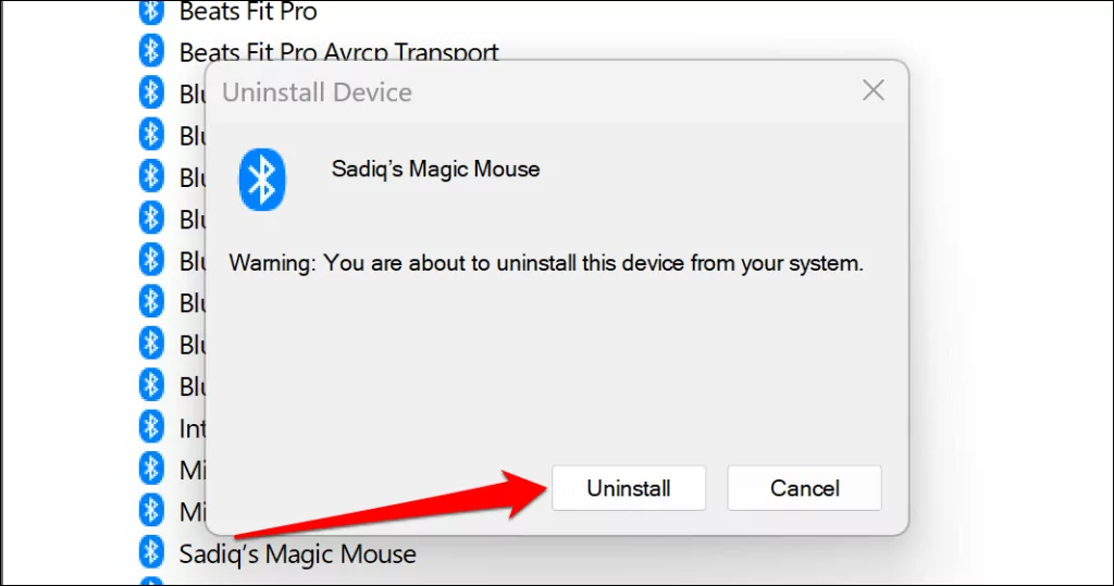 Cách khắc phục lỗi “Remove Failed” Bluetooth trong Windows 11 48 Các bước gỡ cài đặt driver thiết bị Bluetooth trong Windows Device Manager