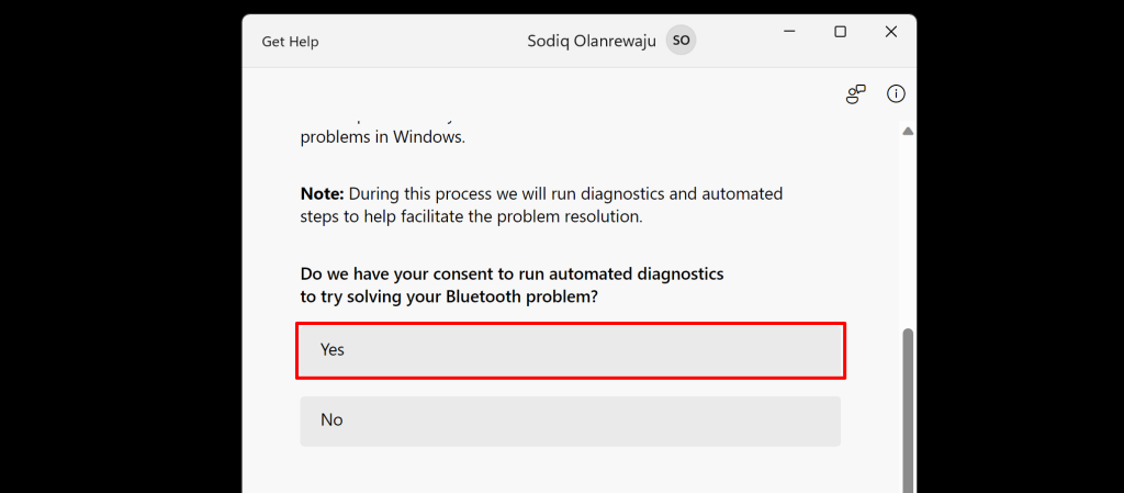 Cách khắc phục lỗi “Remove Failed” Bluetooth trong Windows 11 55 Các bước khắc phục sự cố Bluetooth trong ứng dụng Windows Get Help