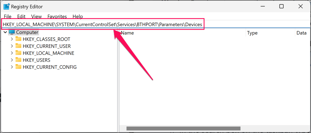 Cách khắc phục lỗi “Remove Failed” Bluetooth trong Windows 11 69 Các bước xóa cấu hình Bluetooth trong Windows Sổ đăng ký