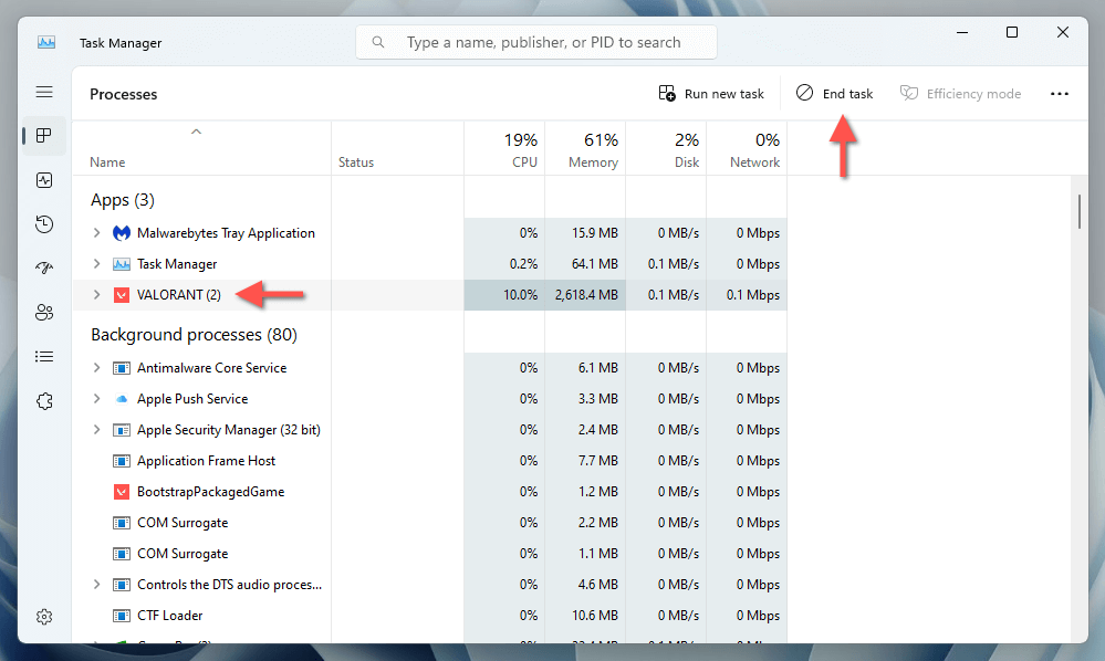 Valorant không khởi chạy hoặc hoạt động trong Windows 11? 12 cách khắc phục 2 Valorant không khởi chạy hoặc hoạt động trong Windows 11? 12 Cách Sửa Ảnh 2